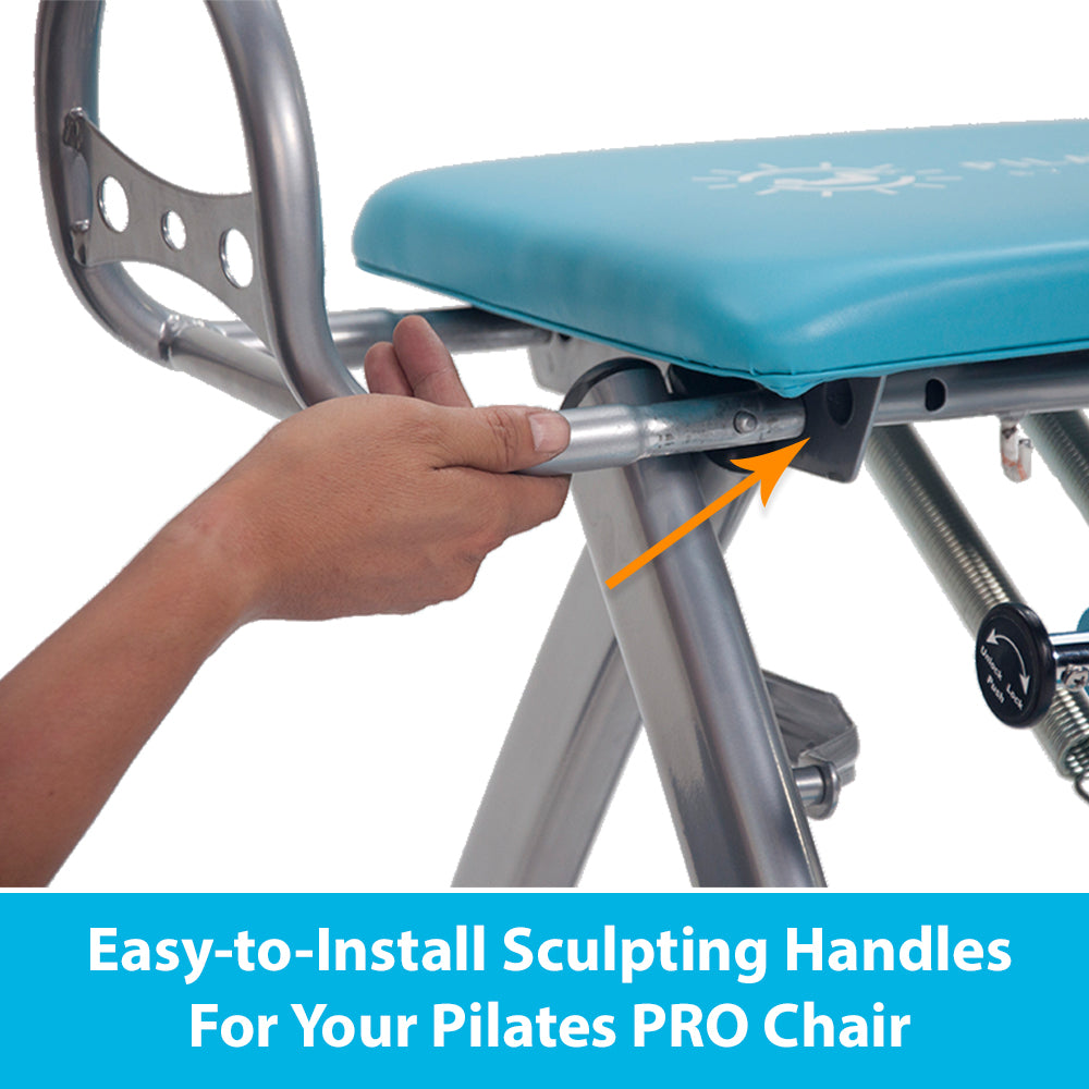 Pilates PRO Chair Sculpting Handles with DVD